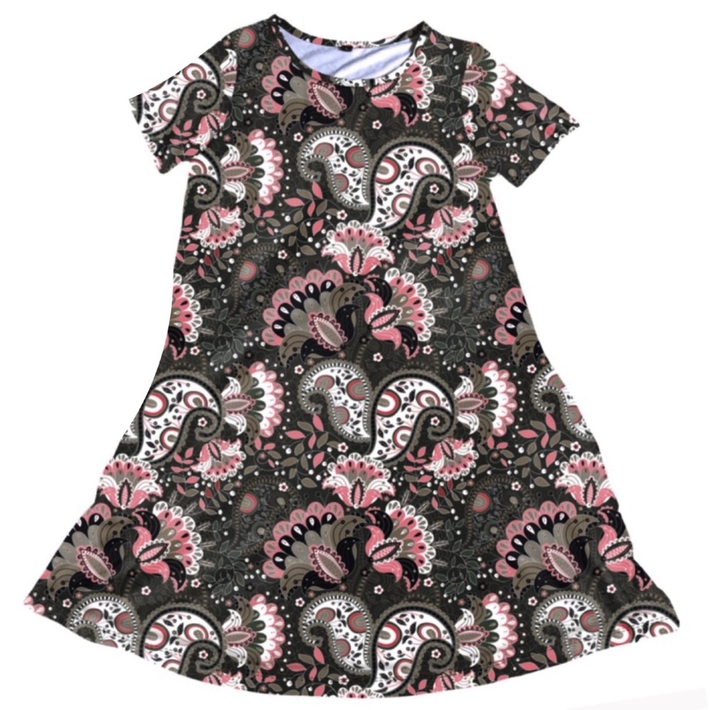 Charlie’s Project Smokey Paisley Tunic Dress